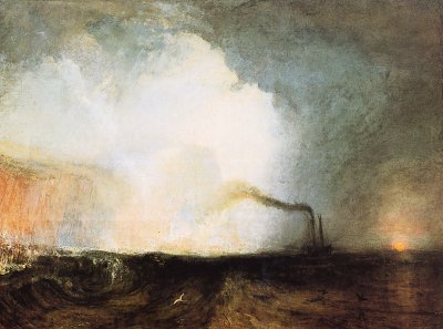 Staffa Fingals Hoehle von William Turner als Kunstdruck auf Leinwand