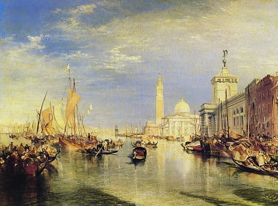 Venedig von William Turner als Kunstdruck auf Leinwand