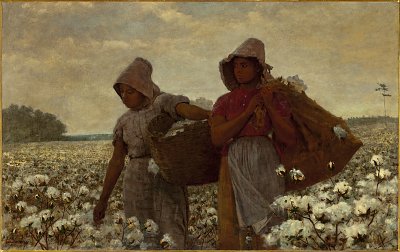 The Cotton Pickers von Winslow Homer als Kunstdruck auf Leinwand