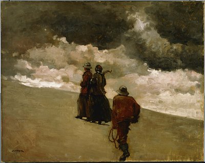 To the Rescue von Winslow Homer als Kunstdruck auf Leinwand