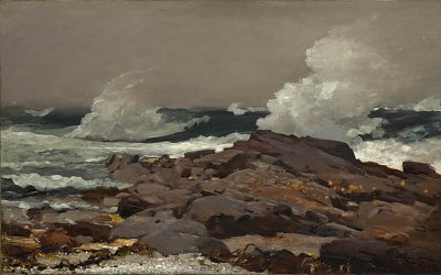 eastern point von Winslow Homer als Kunstdruck auf Leinwand