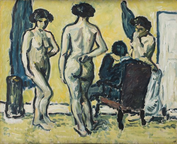 Kunstdruck Giersing Harald The Judgment of Paris von einzelne als Leinwandbild