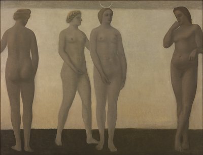 Vilhelm Hammershoi Artemis von Einzelne als Kunstdruck auf Leinwand