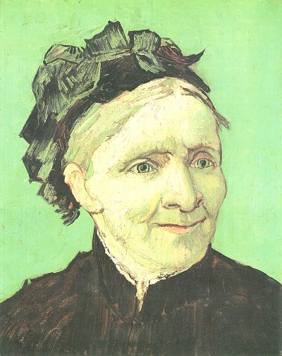 Bildnis der Mutter des Kuenstlers von van Gogh als Kunstdruck auf Leinwand