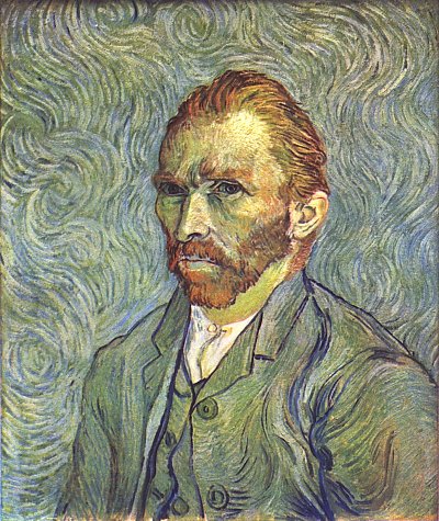 Selbstbildnis 5 von van Gogh als Kunstdruck auf Leinwand