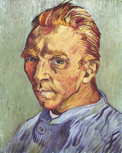 Selbstbildnis 6 von van Gogh als Kunstdruck auf Leinwand