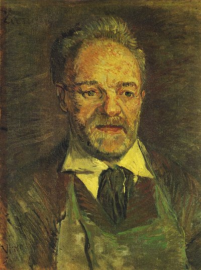 Vater Tanguy von van Gogh als Kunstdruck auf Leinwand