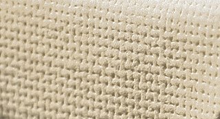 Echte Künstler-Leinwand mit feiner Leinenstruktur