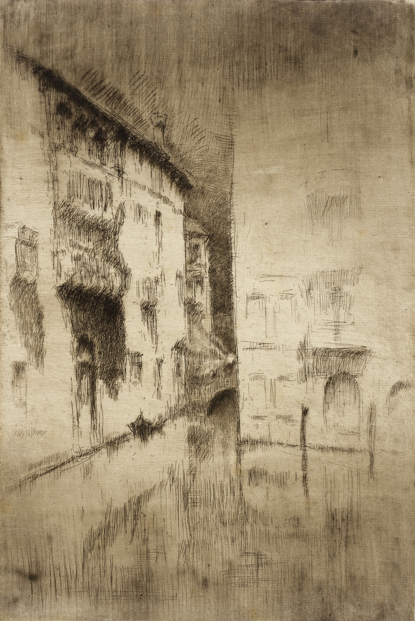 Kunstdruck Nocturne Palaces.. von James mcneill whistler als Leinwandbild
