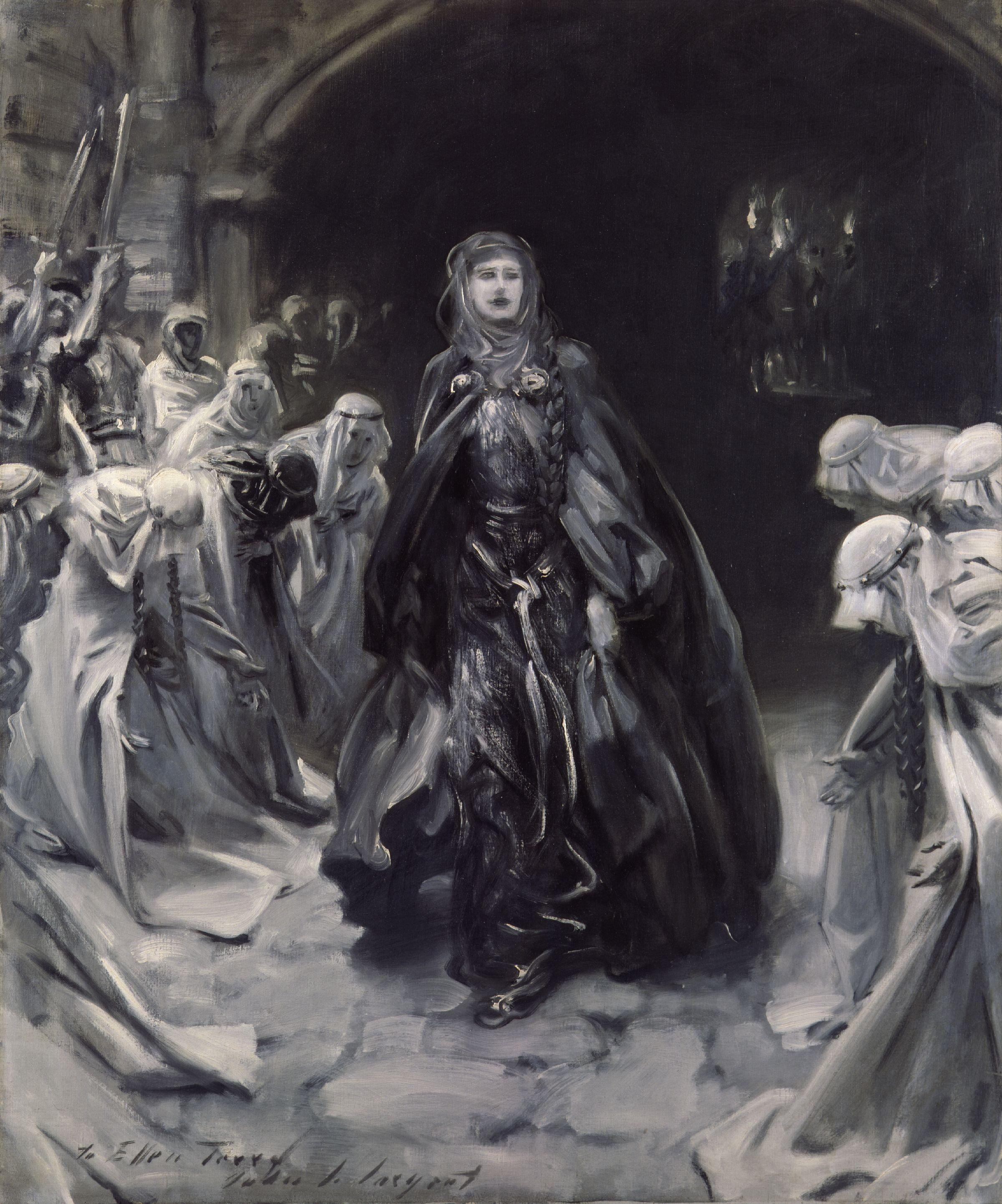 Kunstdruck Dame Alice Ellen Terry.. von John Singer Sargent als Leinwandbild
