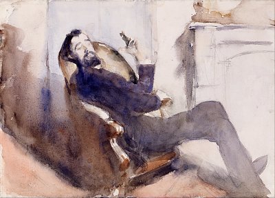 Portrait of Paul Cesar Helleu Kunstdruck