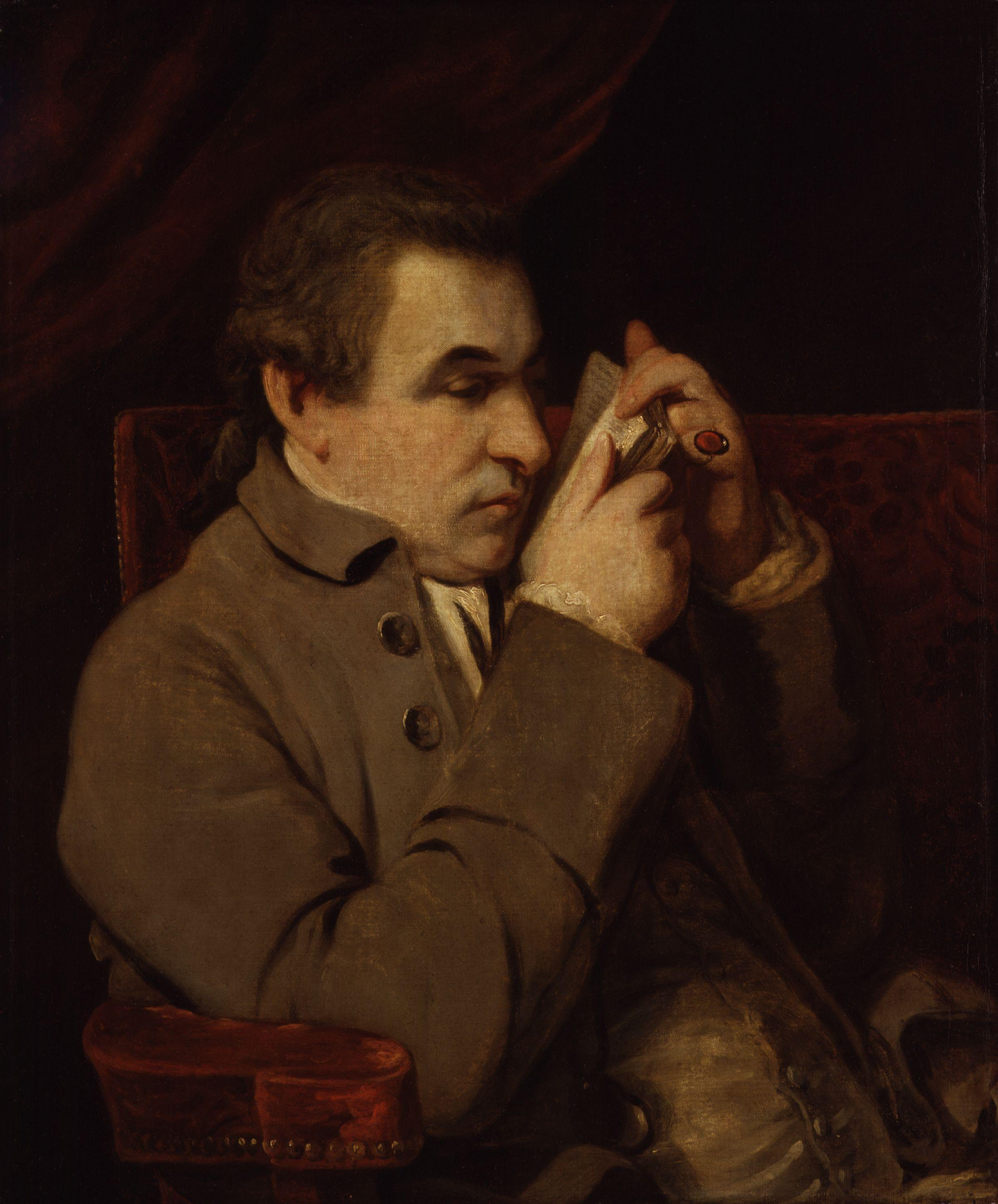 Kunstdruck Giuseppe Baretti.. von Joshua Reynolds als Leinwandbild