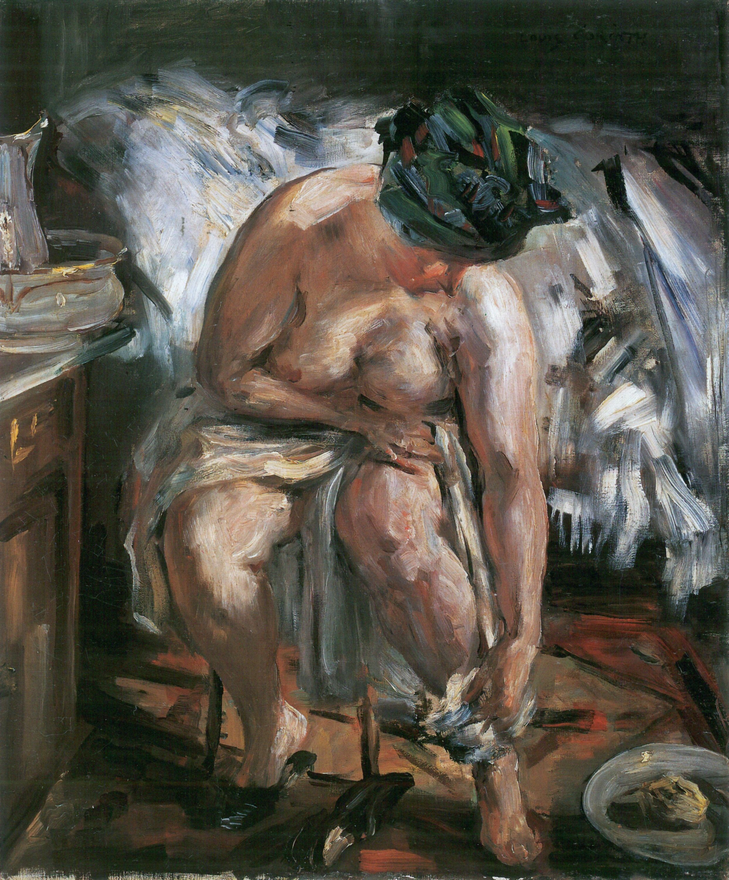 Kunstdruck Matinee.. von Lovis Corinth als Leinwandbild