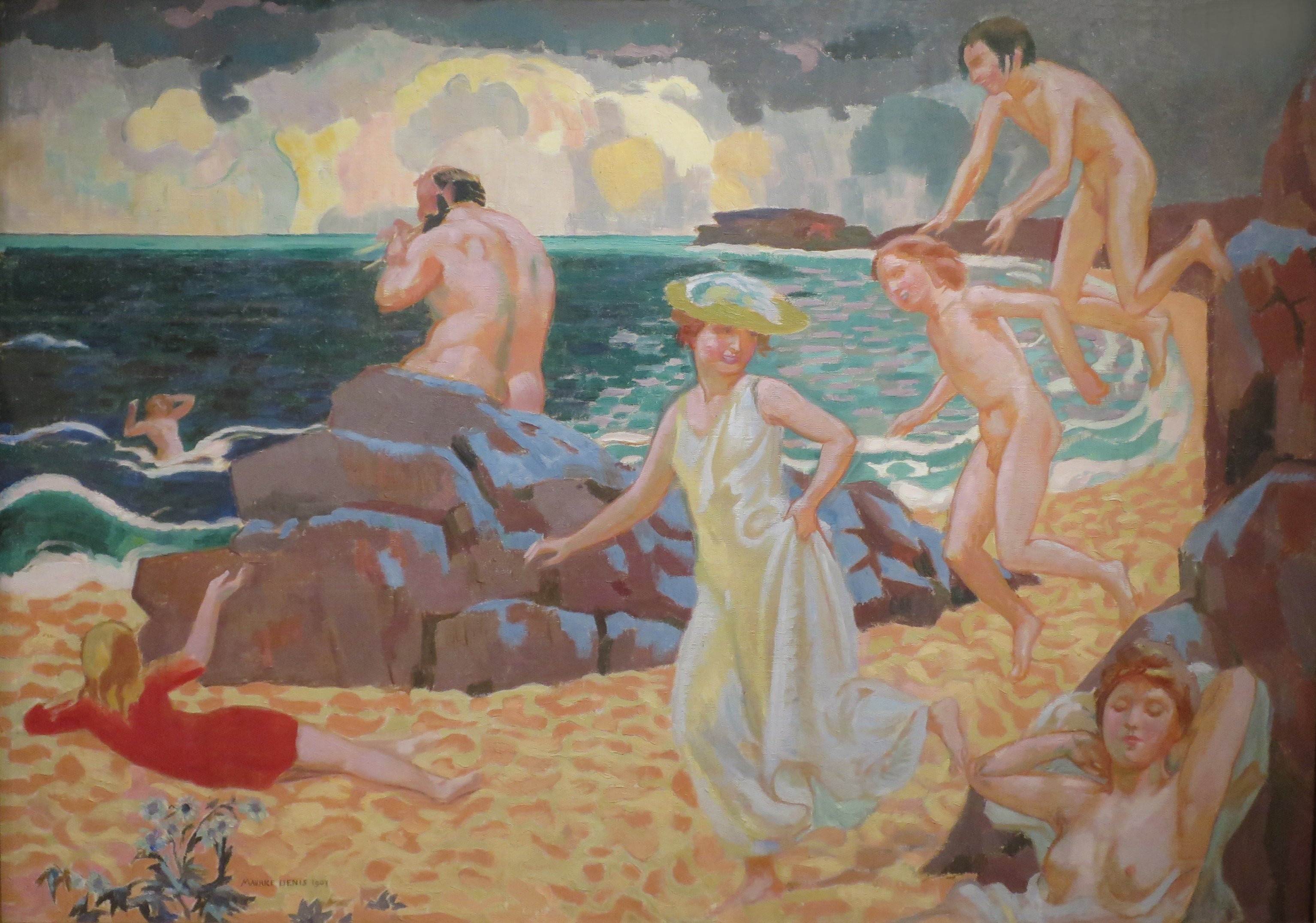 Kunstdruck Polyphemus.. von Maurice Denis als Leinwandbild